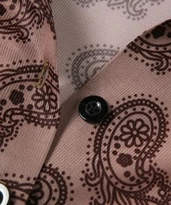 Shop Lena Jade Long Sleeves Brown Paisley Long Sleeve