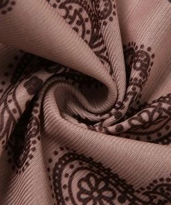 Shop Lena Jade Long Sleeves Brown Paisley Long Sleeve