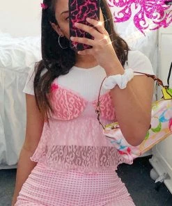 Shop Lena Jade Pink Leopard Tank