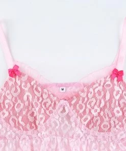 Shop Lena Jade Pink Leopard Tank