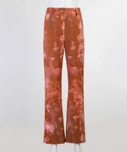 Shop Lena Jade Brown Tie Dye Pants