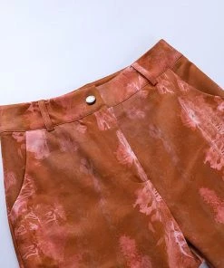 Shop Lena Jade Brown Tie Dye Pants