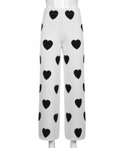 Shop Lena Jade Knitted Heart Pants