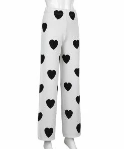 Shop Lena Jade Knitted Heart Pants