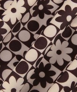 Shop Lena Jade Halter Tops Brown Lauren Floral Halter Top