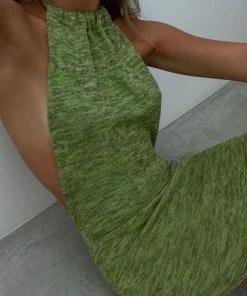 Shop Lena Jade Green Brianna Halter Neck Dress 21 Shop Lena Jade Green Brianna Halter Neck Dress