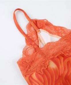 Shop Lena Jade Orange Lace Edge Dress Dresses 23 Shop Lena Jade Orange Lace Edge Dress Dresses