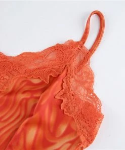 Shop Lena Jade Orange Lace Edge Dress Dresses 22 Shop Lena Jade Orange Lace Edge Dress Dresses