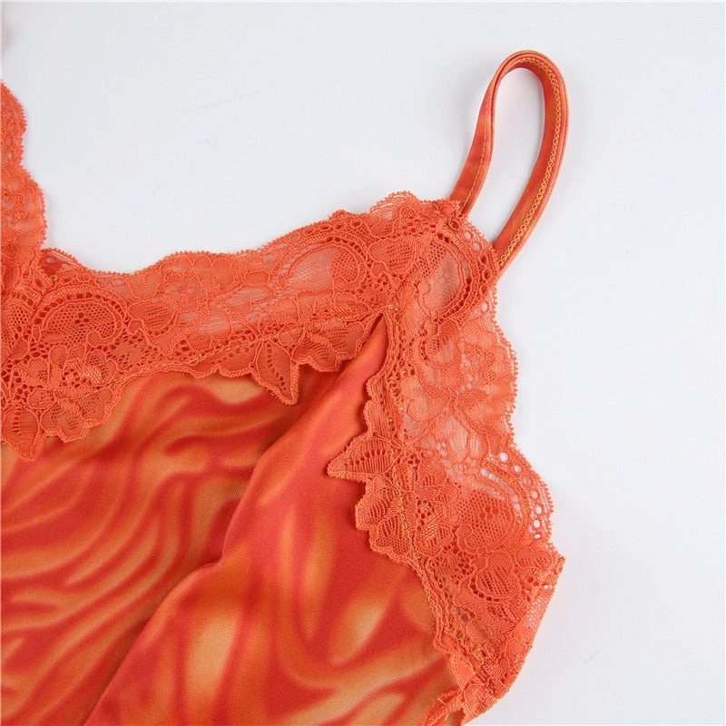 Shop Lena Jade Orange Lace Edge Dress Dresses 10 Shop Lena Jade Orange Lace Edge Dress Dresses