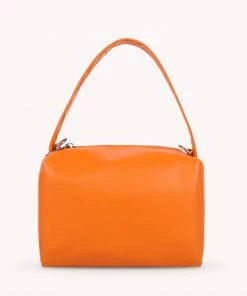 Shop Lena Jade Orange Square Bag Bags