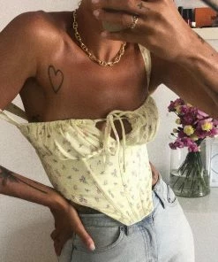 Shop Lena Jade Mary Floral Corset Top