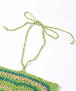 Shop Lena Jade Green Blair Halter Top