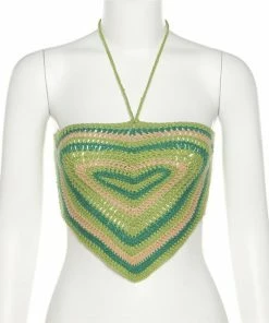 Shop Lena Jade Green Blair Halter Top