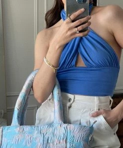 Shop Lena Jade Hannah Halter Top Halter Tops