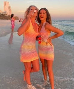 Shop Lena Jade Pastel Knitted Camila Dress Dresses