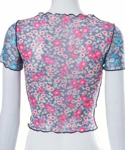 Shop Lena Jade Karla Mesh Top Y2K