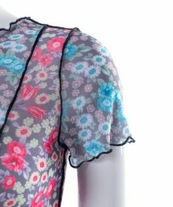 Shop Lena Jade Karla Mesh Top Y2K