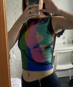 Shop Lena Jade Trish Face Tank Tanks