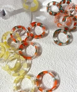 Shop Lena Jade Watermelon Acrylic Ring