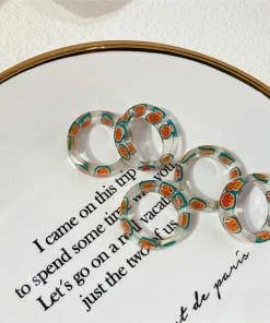 Shop Lena Jade Watermelon Acrylic Ring