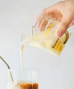 Shop Lena Jade Aesthetic Cups Banana Glass Milk Carton