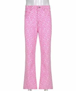 Shop Lena Jade Pink Leopard Pants