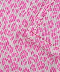 Shop Lena Jade Pink Leopard Pants