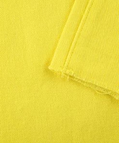 Shop Lena Jade Yellow High Waisted Jeans Pants