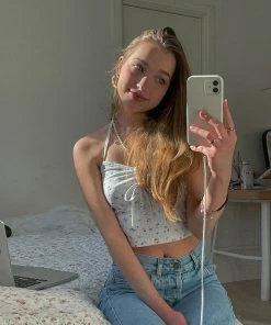 Shop Lena Jade Tara Floral Halter Top