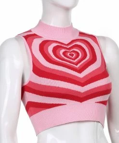 Shop Lena Jade Red Power Puff Girl Aesthetic Sweater Vest