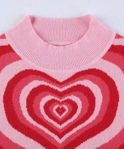 Shop Lena Jade Red Power Puff Girl Aesthetic Sweater Vest