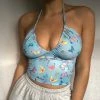 Shop Lena Jade Halter Tops Butterfly Jessica Lee Halter Top