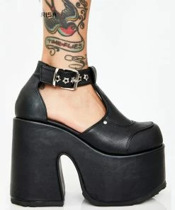 Shop Lena Jade Goth Girl Platform Shoes