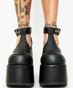Shop Lena Jade Goth Girl Platform Shoes