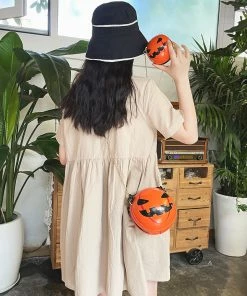 Shop Lena Jade Pumpkin Halloween Ball Bag Bags