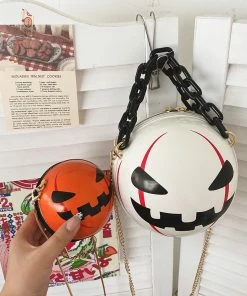 Shop Lena Jade Pumpkin Halloween Ball Bag Bags