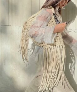 Shop Lena Jade Bags Full Of Tassel Beach Bag