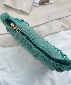 Shop Lena Jade Kara Sherpa Shoulder Bag Bags