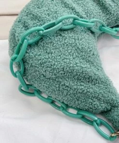 Shop Lena Jade Kara Sherpa Shoulder Bag Bags