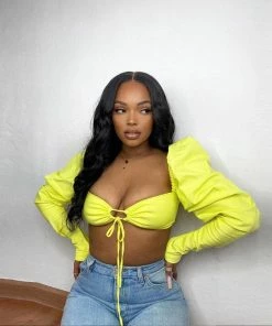 Shop Lena Jade Neon Girl Long Sleeve Top Long Sleeves