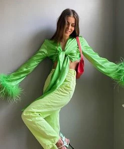 Shop Lena Jade Brit Brit Long Sleeve Top