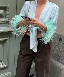 Shop Lena Jade Brit Brit Long Sleeve Top