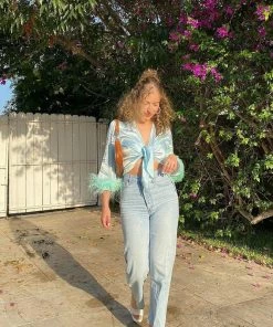 Shop Lena Jade Brit Brit Long Sleeve Top