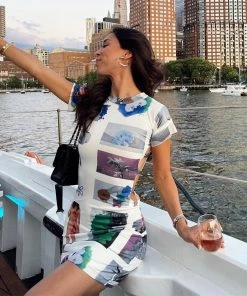 Shop Lena Jade Showcase Print Dress