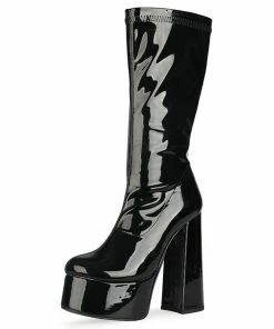 Shop Lena Jade Shoes Black Bratty Babe Boots