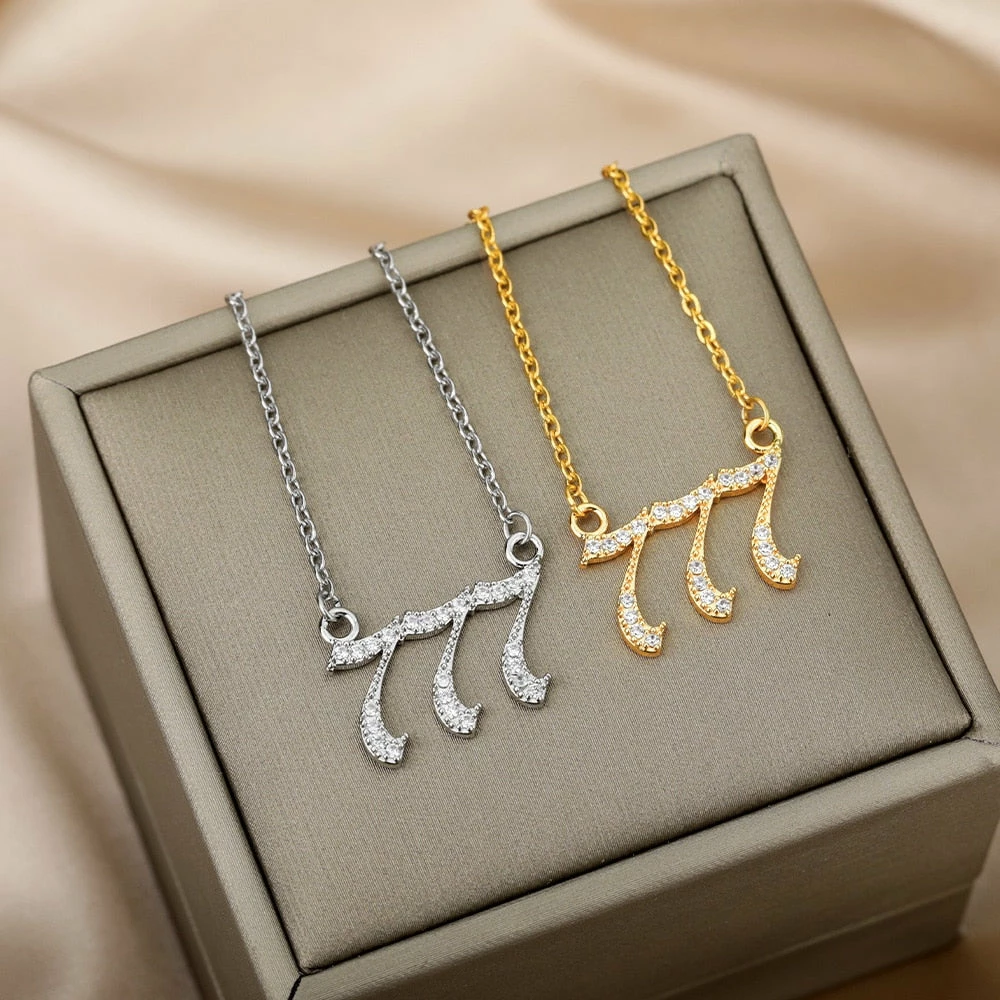 Shop Lena Jade 777 Necklace Necklaces 4 Shop Lena Jade 777 Necklace Necklaces