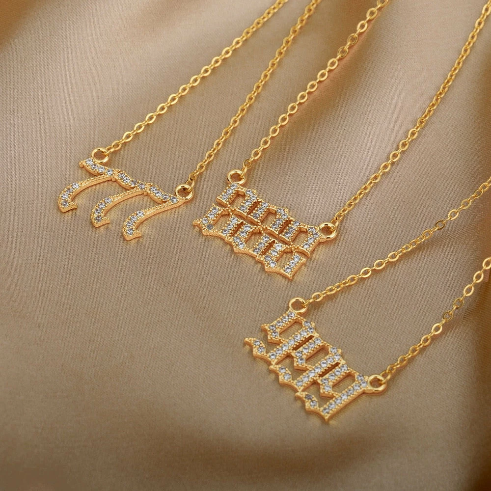 Shop Lena Jade 777 Necklace Necklaces 6 Shop Lena Jade 777 Necklace Necklaces