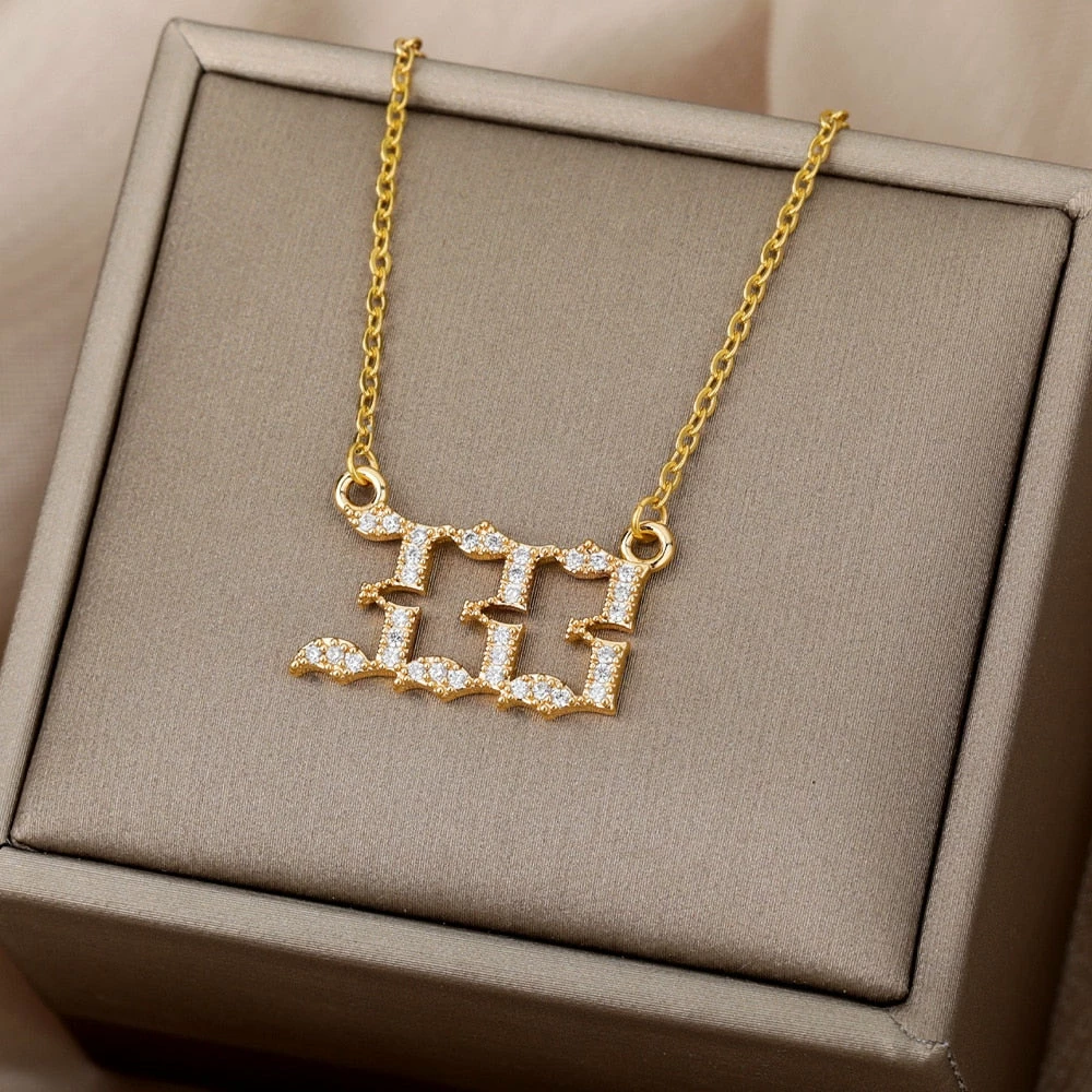 Shop Lena Jade 333 Necklace Necklaces 5 Shop Lena Jade 333 Necklace Necklaces