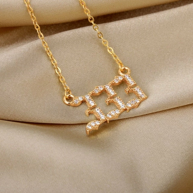 Shop Lena Jade 333 Necklace Necklaces 3 Shop Lena Jade 333 Necklace Necklaces