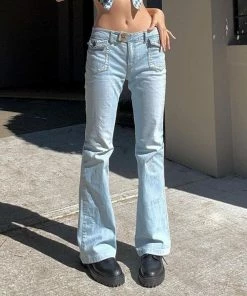 Shop Lena Jade Y2k Low Rise Jeans